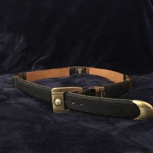 Versace detailed belt